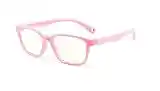 FOURCHEN Anti-Blaulicht-Brille für Kinder Computerbrille,UV-Schutz Anti-Glare-Brillen Computerbrille Video-Gaming-Brille für Kinder (matte pink), W45/H34