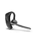 Plantronics – Voyager 5200 (Poly) Wireless Bluetooth-Headset mit Active Noise-Cancelling + WindSmart-Technologie + SoundGuard - inkl. Ladekabel (ohne Lade-Etui), schwarz