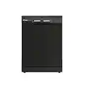 Candy CDPN1L390PB Freestanding Full Size Dishwasher, 13 Place Settings, 60 cm Wide, Smart enabled, Black