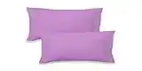 Elige - Funda Almohada Microfibra (Lila, Almohada 90 CM)