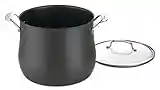 Cuisinart 12-Quart Stockpot, Hard Anodized Contour Stainless Steel w/Cover, 6466-26