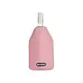 Le Creuset Funda enfriadora para Botellas de Vino o Cava, WA126, Tejido Impermeable, Rosa Shell Pink, 49303007160002