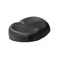 Schwinn Comfort Bike Seat, Foam, Noseless Saddle, Black