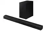 SAMSUNG B550/ZC 2.1ch Soundbar w/Dolby Audio, DTS Virtual:X, Subwoofer Included, Adaptive Sound Lite, Bluetooth. Wireless Surround Sound Compatible - HW-B550/ZC [Canada Version]