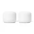 Google Nest WiFi Router 2 Pack (2nd Generation) 4x4 AC2200 Mesh Wi-Fi Routers with 4400 Sq Ft Coverage (Renewed)