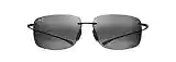 Maui Jim Hema Gafas, Matte Grey, 62/14/136 Unisex Adultos