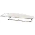 Household Essentials Steel Table Top Small Ironing Board with Iron Rest | Natural Cover