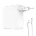 67W USB C Ladegerät, USB C Netzteil kompatibel mit MacBook Pro 13/14 Zoll 2021, 2020, 2019, 2018, 2017, 2016, M2, M1, Neues MacBook Air, iPad Pro, und allen USB-C-Geräten, mit 2M USB C auf C Ladekabel