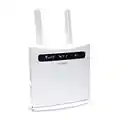 STRONG 4G LTE Routeur WiFi 300, Connexion 4G 150Mbit/s, 4 ports Ethernet LAN, Wi-Fi 300 Mbit/s en 2,4 GHz, 2 antennes extérieures détachables avec connecteur SMA, 2 adaptateurs carte SIM