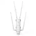 WAVLINK AC1200 Outdoor WiFi Extender Long Range Weatherproof Outdoor WiFi Range Extender, Dual Band 2.4GHz+5GHz Outdoor Access Point with PoE Powered, Gigabit, Supports AP/Repeater/Mesh Extender Mode