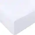 Utopia Bedding Fitted Sheet - Soft Brushed Microfiber - Deep Pockets, Shrinkage and Fade Resistant - Easy Care - 1 Fitted Sheet Only (Queen, White)