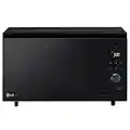 LG MJ3965BPS - Horno Microondas, 4 en 1, con Display Digital, de 39 Litros y 1100 W, Horno Microondas LG con Función Smart Inverter y EasyClean, Cocina Más Rápido, Mantiene Sabor, Color Negro