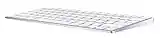 Apple Magic Keyboard (Wireless, Rechargable) (US English) - Silver (Renewed)