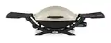 Weber Q 2000 BBQ Grill, Propane Gas, Titanium White (53060001)