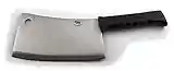 THE SMITHFIELD SC-10 10Inch Meat Cleaver Black Handle, Polycarbonate