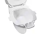 PEPE - Bidet Portable pour WC, Bidet Toilette Intime, Bidet Amovible pour Bain de Siège, Bidet WC Portable, Bassin de Bain de Siège Hémorroïdes, Bidet Portatifs pour Toilettes