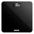 RENPHO Digital Bathroom Scales for Body Weight, Weighing Scale Electronic Bath Scales with High Precision Sensors Accurate Weight Machine for People, LED Display, Step-On, Black, Core 1S