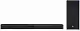 LG SL5Y Soundbar TV Bluetooth 400W 2.1 Canali con Subwoofer Wireless, Tecnologia DTS Virtual:X, Dolby Digital, High Resolution Audio, AI Sound Pro, Ingresso Ottico, USB, HDMI, Nero