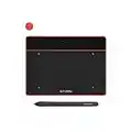 Drawing Tablet Pad - 5x3 Inch XP PEN Deco Fun XS Graphic Tablet with Battery-Free Passive Stylus, OSU Tablet for Sketch, Online Teaching, Remote-Working for PC, Windows, MAC, Android, Linux (Red)