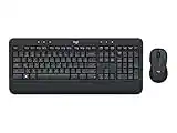 Logitech MK545 erweiterte drahtlose Tastatur und Maus, QWERTZ-Layout