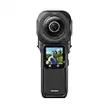 Insta360 ONE RS 1-Inch 360 Edition - 6K 360 Camera with Dual 1-Inch Sensors, Co-Engineered with Leica, 21MP Photo, FlowState Stabilization, Superb Low Light, Water Resistant