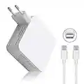 SiKER 65W USB C Chargeur Ordinateur Portable pour Apple MacBook/Pro, HP, Lenovo, ASUS, Acer, Dell, Xiaomi Air, Huawei Matebook, Chromebook, Thinkpad