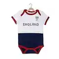 HiABsee England Football Baby Grow Baby Bodysuit Vest Cotton Short Sleeve Baby Grow Gifts Onesie for Boys Girls 12-18 Months