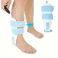 Air and Foam Ankle Stirrup Brace, Air Pump Foot Drop, Torn ligaments, Post-Op Cast Support Splint Reduce Swelling and Inflammation for Strain Sprain Arthritis