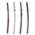 Skyward Blade Holzschwert Roronoa Zoro Katana, Anime Original Textur Samurai Schwert, Kitetsu Katana für Cosplay Kollektion vierteiliger Anzug