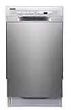 EdgeStar BIDW1802SS 18 Inch Wide 8 Place Setting Built-In Dishwasher