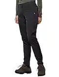 Jack Wolfskin Damen Tasman Pant Wanderhose, Schwarz, M EU