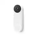 Google Nest Doorbell (Wired, 2nd Gen) - Wired Video Doorbell Camera - Doorbell Security Camera - Snow (G28DR)