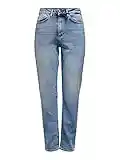 ONLY Damen Veneda Jeans, Light Blue Denim, XL/L34