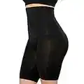 EMPETUA - Pantalones cortos moldeadores de cintura alta para mujer - Negro - L/M