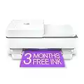 HP Envy 6455e All-in-One Wireless Color Printer with Bonus 6 Months Instant Ink with HP+ (223R1A)