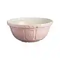 Mason Cash Colour Mix Chip-Resistant Earthenware Mixing Bowl, Size 12/29 cm/4 Litre, Powder Pink