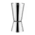 Misurino Cocktail in acciaio INOX doppia tazza di misurazione, per bar, feste, vino, cocktail, bevande, shaker Misurino per Bevande Barista Professionale Misura Tazza 25/50 ml