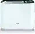 Braun HT3000WH - Tostador pan, 1000 w, 2 ranuras, rejilla desmontable, recogecable, color blanco