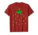 Fresa Disfraz Dulce Verano Fruta Halloween Grupo Disfraz Camiseta