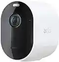 Arlo Pro3, Cámara vigilancia wifi 2K adicional, faro y sirena, detector de movimiento, visión nocturna en color, audio bidireccional, con una prueba gratuita de 90 días de Arlo Secure, Blanco