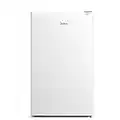 Midea WHS-109FW1 Upright Freezer, 3.0 Cubic Feet Mini Freezer, For Kitchen Apartment Office Basement Or Dormitory, White