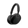 Sony WH-1000XM5 Wireless Industry Leading Headphones with Auto Noise Canceling Optimizer, Crystal Clear Hands-Free Calling, and Alexa Voice Control, Black