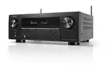 Denon AVR-X2800H ricevitore AV 7.2 canali, amplificatore HiFi con Dolby Atmos, DTS:X, 6 ingressi HDMI e 2 uscite, 8K HDMI, Bluetooth, WLAN, AirPlay 2, HEOS Mulitroom, compatibile con Alexa, nero