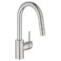 Grohe 31479DC1 Concetto Single-Handle Kitchen Faucet, SuperSteel InfinityFinish