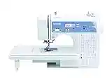 Brother Sewing and Quilting Machine, Computerized, 165 Built-in Stitches, LCD Display, Wide Table, 8 Included Presser Feet, White