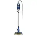 Shark HV343AMZ Rocket Corded Stick Vacuum with Self-Cleaning Brushroll, Lightweight & Maneuverable, Perfect for Pet Hair Pickup, Converts to a Hand Vacuum, with Crevice & Upholstery Tools, Blue/Silver