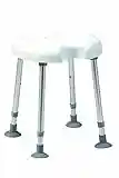 Drive Medical Delphi Tabouret de douche avec une hygiène Découpe, blanc