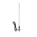 Antena Impermeable Universal FM Am Antena de Radio Flexible 180 Grados de Rotación de Color Negro