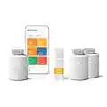 tado° BASIC smartes Heizkörperthermostat – Wifi Starter Kit V3+, inkl. 3 x Thermostat für Heizung – digitale Heizungssteuerung per App – einfache Installation – kompatibel mit Alexa, Siri & Google