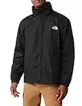 THE NORTH FACE - Resolve Jacke - Wasserdichte und Atmungsaktive Wanderjacke Herren - TNF BLACK, L